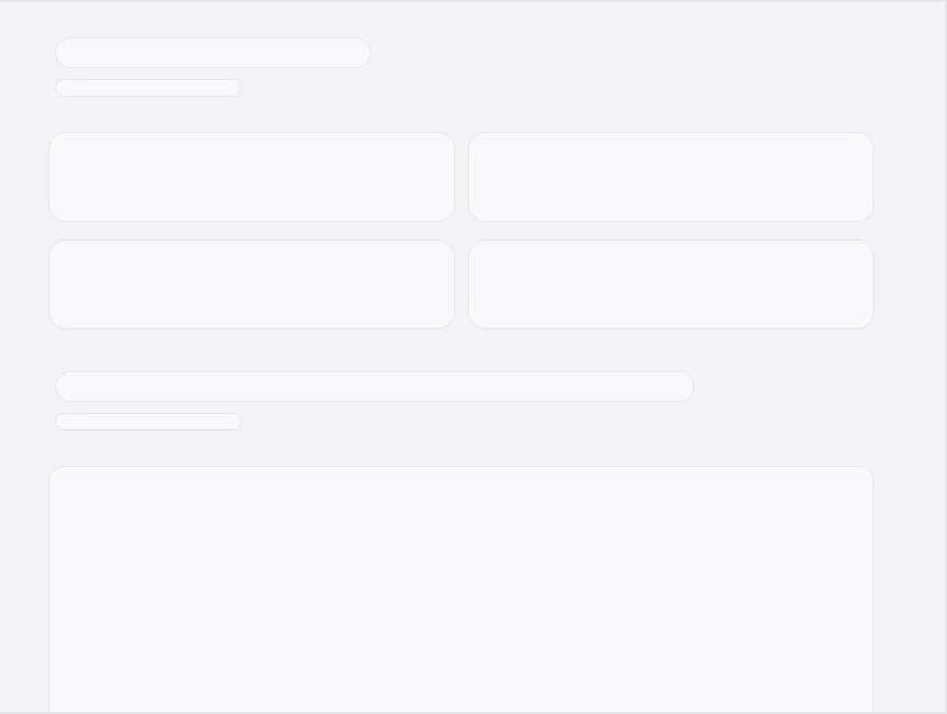 Product dashboard preview